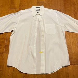 Preswick and Moore Men’s White Dress Shirt